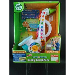 Learn & Groove Jazzy Saxophone Toy With Lights And Jazz Sounds For Toddlers 18M+